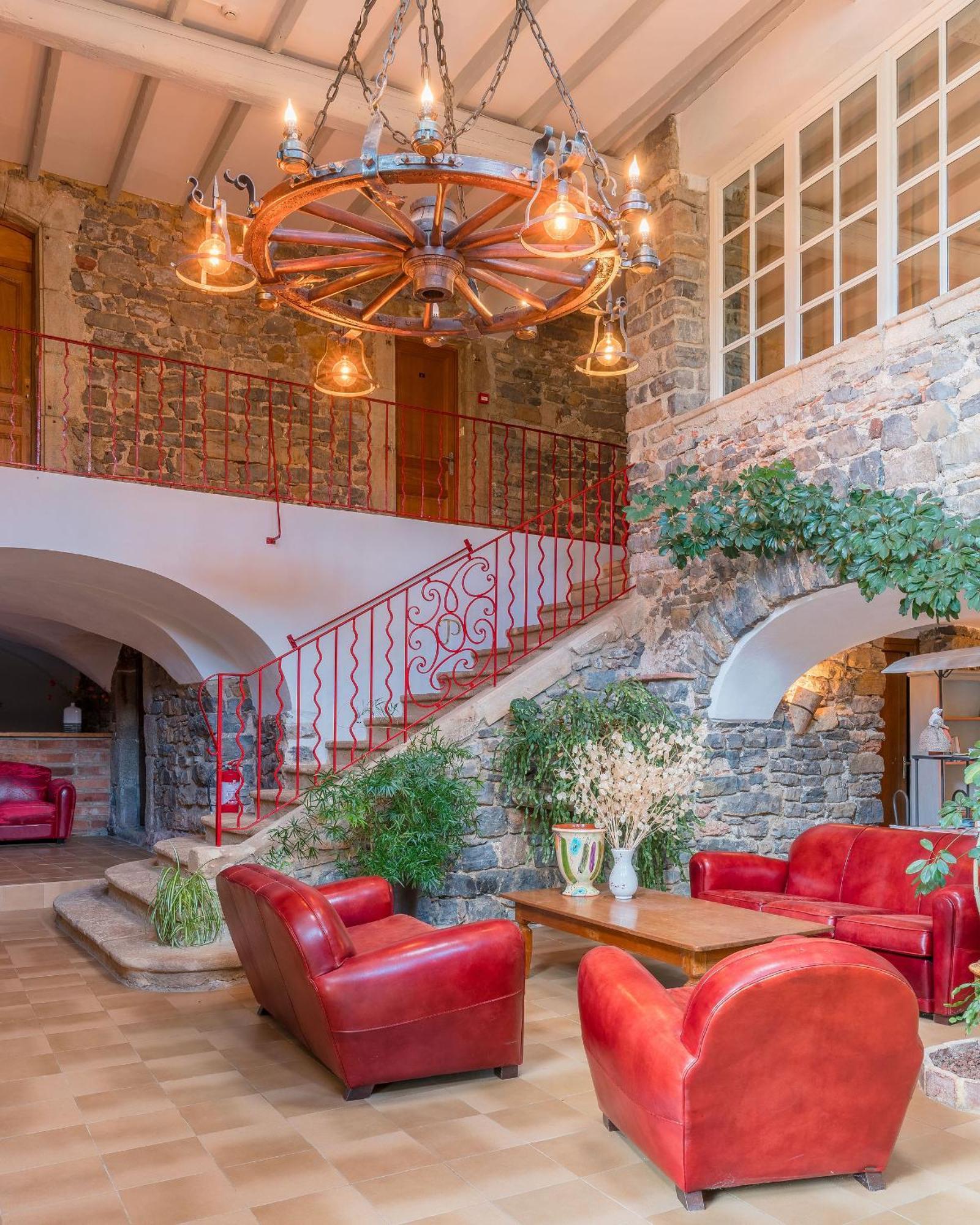 Logis Hotel Restaurant Le Pradinas Anduze Eksteriør bilde