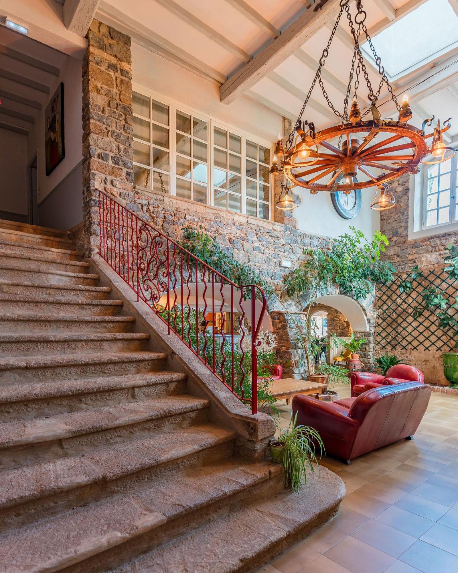 Logis Hotel Restaurant Le Pradinas Anduze Eksteriør bilde