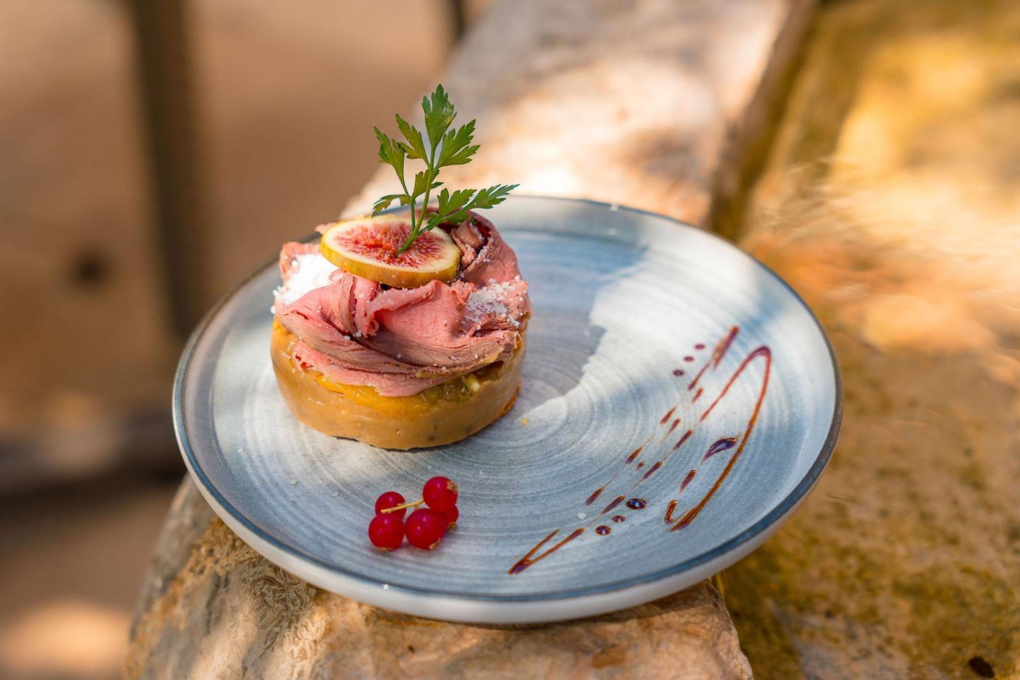 Logis Hotel Restaurant Le Pradinas Anduze Eksteriør bilde